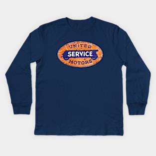 United Service Motors Kids Long Sleeve T-Shirt